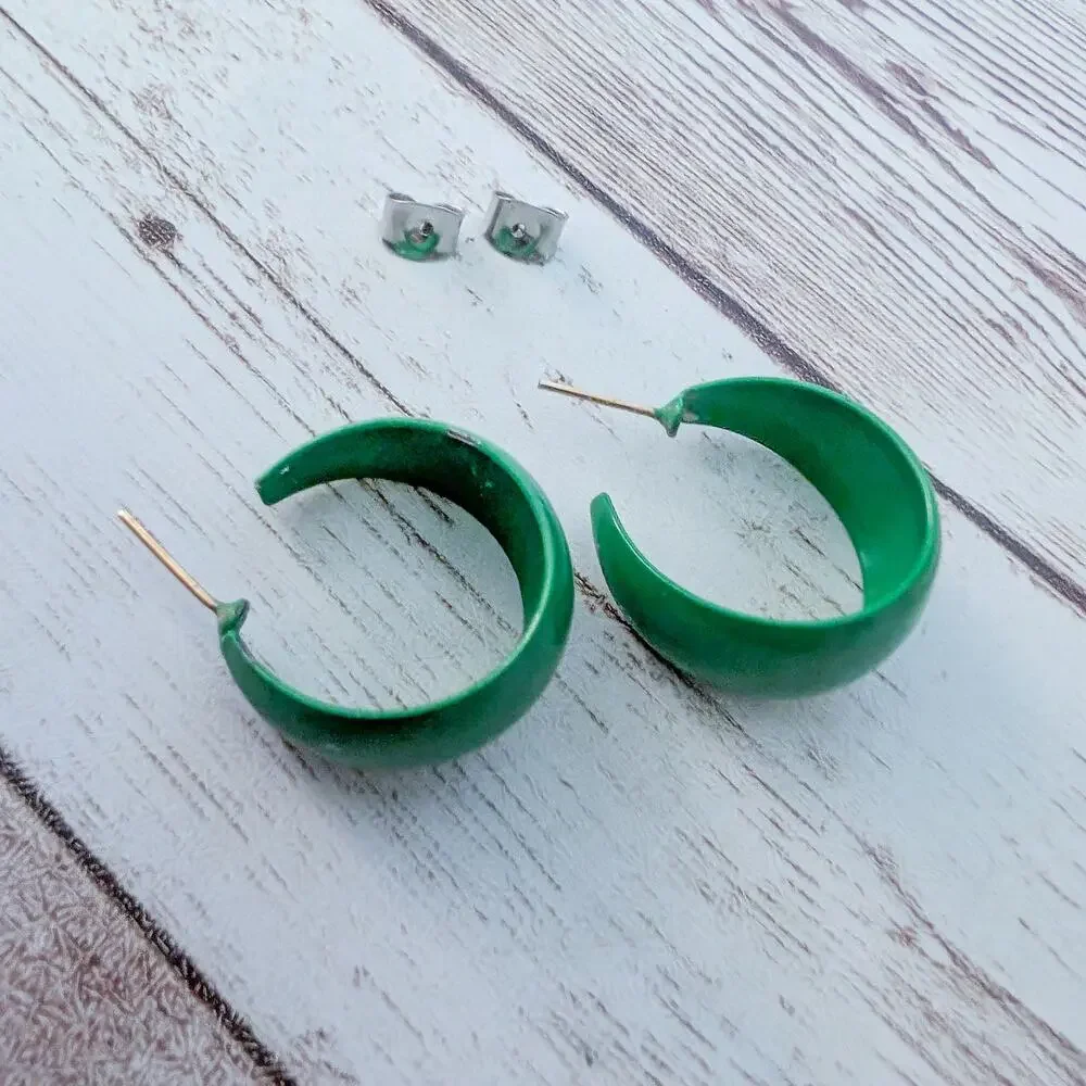 Vintage earrings pierced